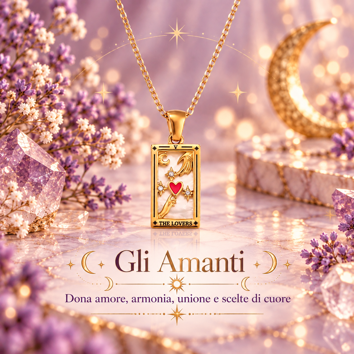 Collana Arcani dei Tarocchi – 9 Simboli