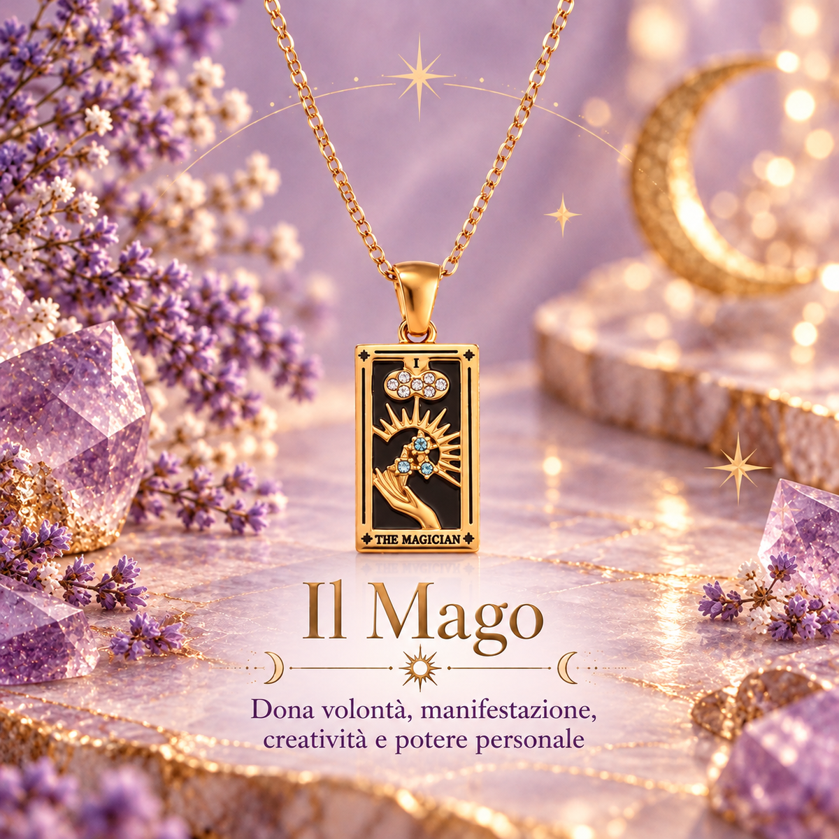 Collana Arcani dei Tarocchi – 9 Simboli