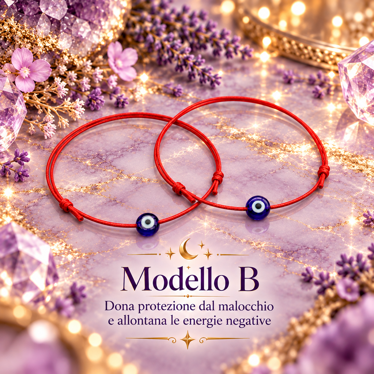 Set 2 Bracciali Occhio Protettivo