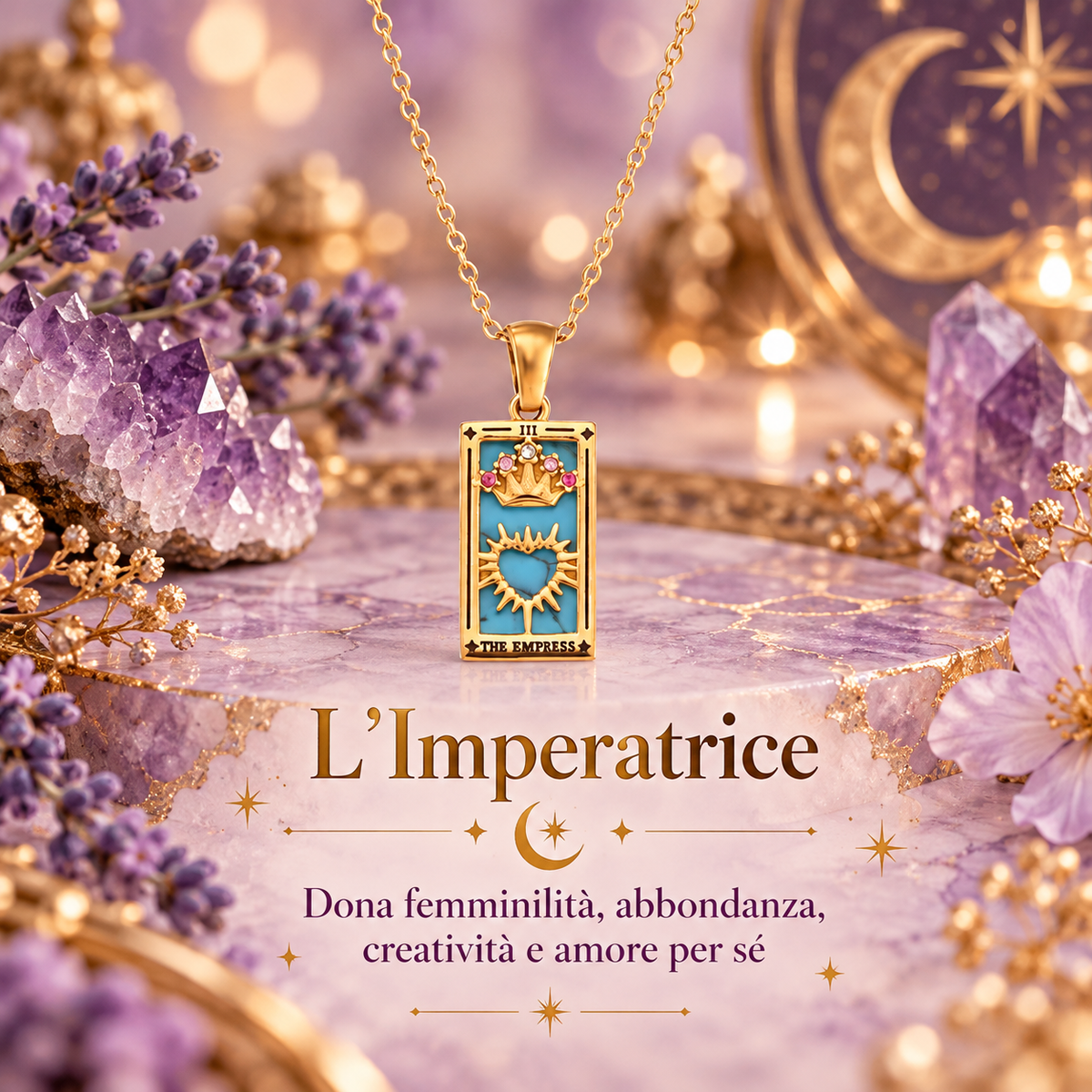 Collana Arcani dei Tarocchi – 9 Simboli