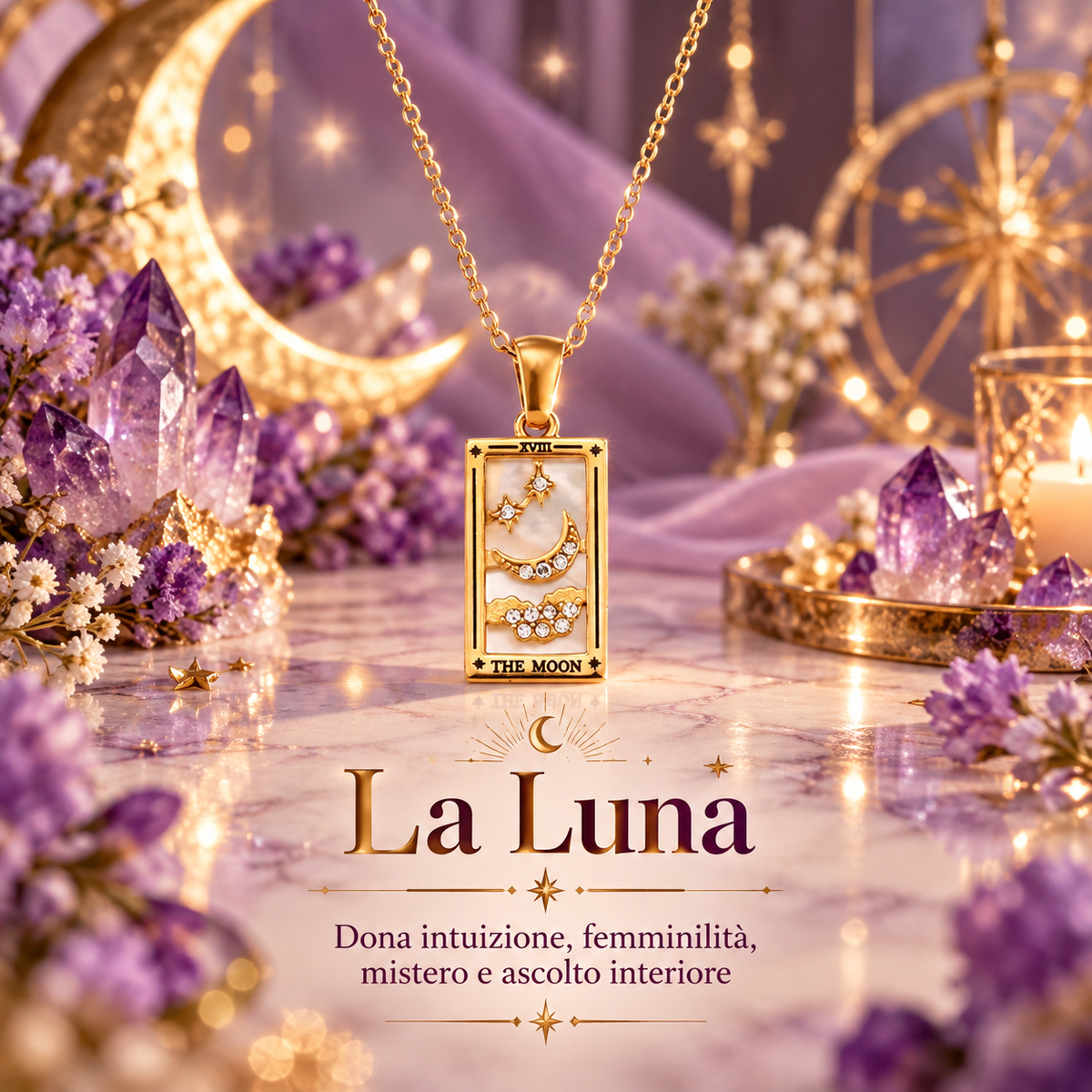 Collana Arcani dei Tarocchi – 9 Simboli